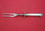 English Shell by Lunt Sterling Silver Steak Carving Fork 9"