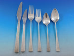 Da Vinci by Reed & Barton Sterling Silver Flatware Service Set 50 Pcs Modern