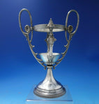 Simpson Hall and Miller Silverplate Vase Holder 10" x 7 1/4" c.1900 (#5435)