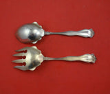Winchester by International Sterling Silver Salad Serving Set 2pc Orig 8 1/4"