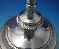 Gadroon by Hamilton Sterling Silver Candlestick Pair 7 1/2" x 5" c.1920 (#5457)