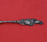 Floral Series by Watson Sterling Silver Demitasse Spoon GW with Pine Cone 3 5/8"