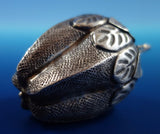 Italian .800 Silver Starfruit Figurine / Model 2 3/4" x 1 1/2" (#2028)