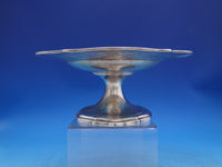 Dominick and Haff Sterling Silver Compote Engraved Flowers 1910 #2896 (#6932)
