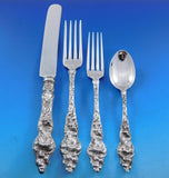Les Six Fleurs by Reed and Barton Sterling Silver Flatware Set Dinner 63 pcs