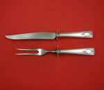 Carthage by Wallace Sterling Silver Steak Carving Set 2pc HH with Stainless