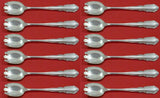 Shenandoah by Wallace Sterling Silver Ice Cream Dessert Fork Set of 12 Custom 6"
