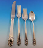 Spring Glory by International Sterling Silver Flatware Service for 12 Set 48 pcs