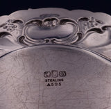 Chantilly by Gorham Grand Sterling Silver Gravy Boat w/ Underplate #A595 (#9036)