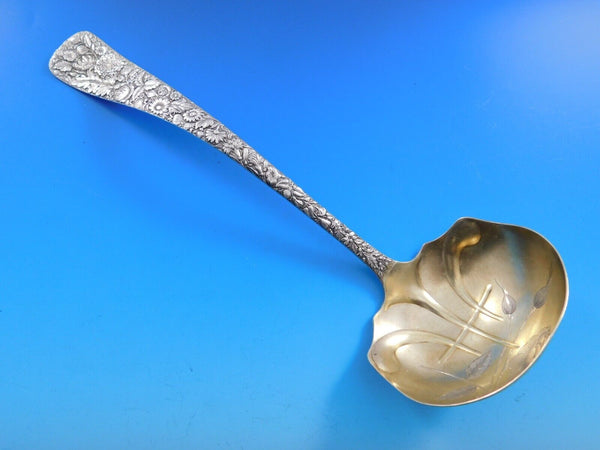 Arlington by Towle Sterling Silver Soup Ladle GW BC w/ Roses in Bowl 10 1/8"