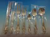 King Richard by Towle Sterling Silver Flatware Set For 8 Service 64 Pieces