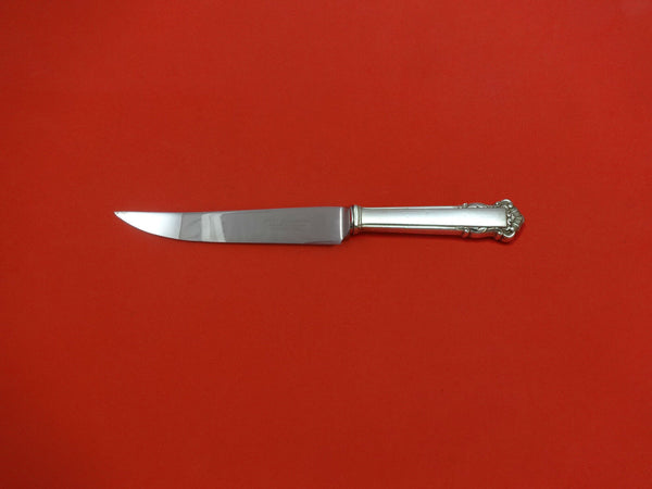 English Shell by Lunt Sterling Silver Steak Knife 8 1/2" HHWS  Custom Made