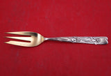 Vine by Tiffany and Co Sterling Silver Pastry Fork GW 3Tine Iris Motif 5" w/Mono