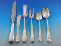 Windsor Shell by Old Newbury Crafters Sterling Silver Flatware Set 80 pcs Dinner