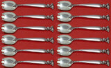 Romance of the Sea by Wallace Sterling Silver Ice Cream Fork Custom Set 12 pcs