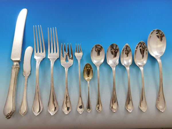 Old Newbury by Towle Sterling Silver Flatware Set 12 Service 153 pieces Dinner