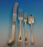 Williamsburg Shell by Stieff Sterling Silver Flatware Set Service 28 Pieces