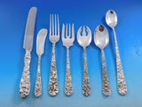 Princess by Stieff Sterling Silver Flatware Set for 8 Service Repousse