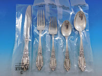 King Richard by Towle Sterling Silver Flatware Set For 8 Service 42 Pieces New