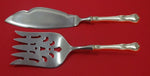 Memory Lane by Lunt Sterling Silver Fish Serving Set 2 Piece Custom Made HHWS