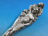 Love Disarmed by Reed & Barton Sterling Silver Salad Serving Spoon GW Old 10 1/2
