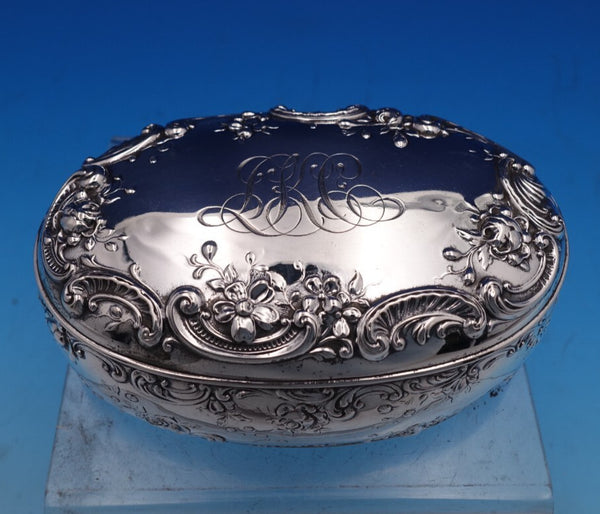 Luxembourg by Gorham Sterling Silver Jewelry Box / Casket #150 (#8473)