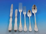 Fleury by Fortunoff Italy Sterling Silver Flatware Set Service Dinner 42 pieces