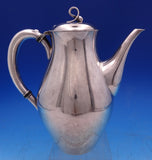 Reed and Barton Silverplate Tea Set 4pc with Wallace SP Tray 20 1/2" (#8808)