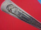 Arcadian by International Sterling Silver Regular Fork 7 1/8" Rare Figural Woman