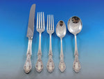 American Beauty by Manchester Sterling Silver Flatware Set Service 62 pc Dinner