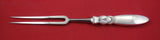 Cactus by Georg Jensen Sterling Silver Roast Carving Fork straight tines 12 1/4"