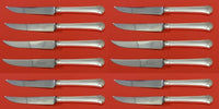 Chippendale by Towle Sterling Silver Steak Knife Custom Set 12 pcs 8 1/2"