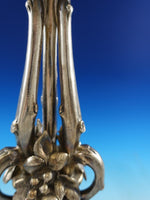 Christofle Silverplate Candelabra w/Fruit Motif Very Heavy 24 1/4" x 12" (#7507)