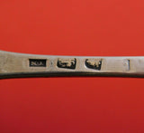 English Georgian Sterling Silver Dinner Spoon Crossed Swords and Eagle 1700's