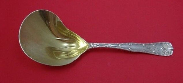 Wave Edge by Tiffany and Co Sterling Silver Berry Spoon GW Conch Shape 9 1/4"