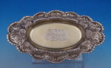 Floral by Tiffany and Co Sterling Silver Olive Dish Footed GW 7112 M 5820 #8339