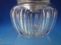 Art Nouveau Sterling Silver and Cut Crystal Dresser Jar Circa 1900 (#7247)