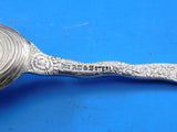 Pattern Unknown by Wallace Sterling Silver Oyster Spoon Shell and seaweed 4 1/2"