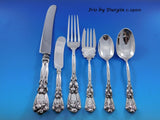 Harlequin Mixed Sterling Silver Flatware Set for 10 Dinner Service 60 pc Ornate