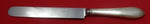 Reeded Edge by Tiffany and Co Sterling Silver Dinner Knife Blunt 10 1/4"