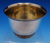Wood and Hughes Sterling Silver Caviar Bowl Gold Washed 3 1/4" x 4 1/2" (#7798)