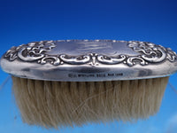 King Edward by Whiting Sterling Silver Brush #3905 1 3/8" x 3 5/8" (#8170)