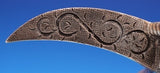 Tane Mexico Sterling Silver Cossack Kovsh Bowl GW Russian Style 6" 11ozt (#1711)