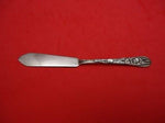 Japanese by Unknown Sterling Silver Butter Spreader Flat with Irises Flowers 6"