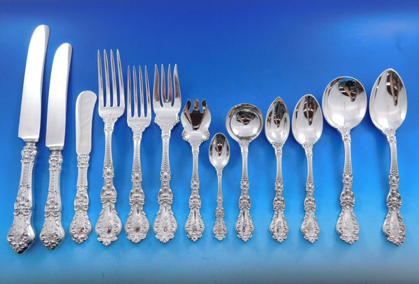 Henry II by Gorham Sterling Silver Flatware Set for 18 Service 278 pcs Dinner