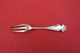 Sunny South by Shiebler Sterling Strawberry Fork Gold Washed 4 3/4"