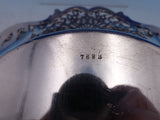 Roger Williams Sterling Silver Fruit Bowl Floral Pierced Chased #768S (#8222)