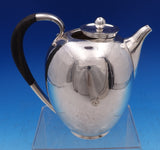 Cosmos by Georg Jensen Sterling Silver Tea Set 5pc with Wood Handles (#8798)