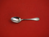 Christofle Silverplate Teaspoon Engraved w/ Dove and Ribbon 5 7/8"