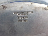 Sterling Silver Gravy Boat Underplate 2pc Set Retailer Schwanke-Kasten Co #7528